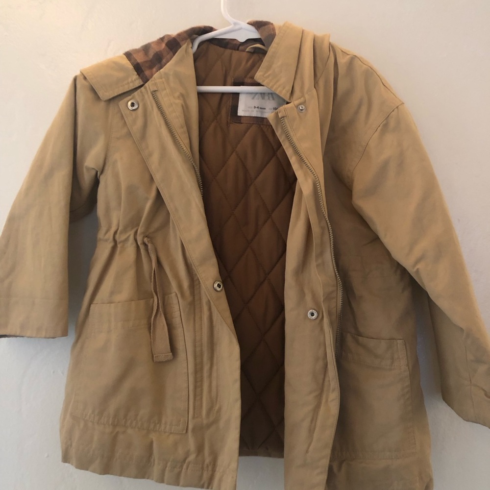 Kids Zara Brown Jacket